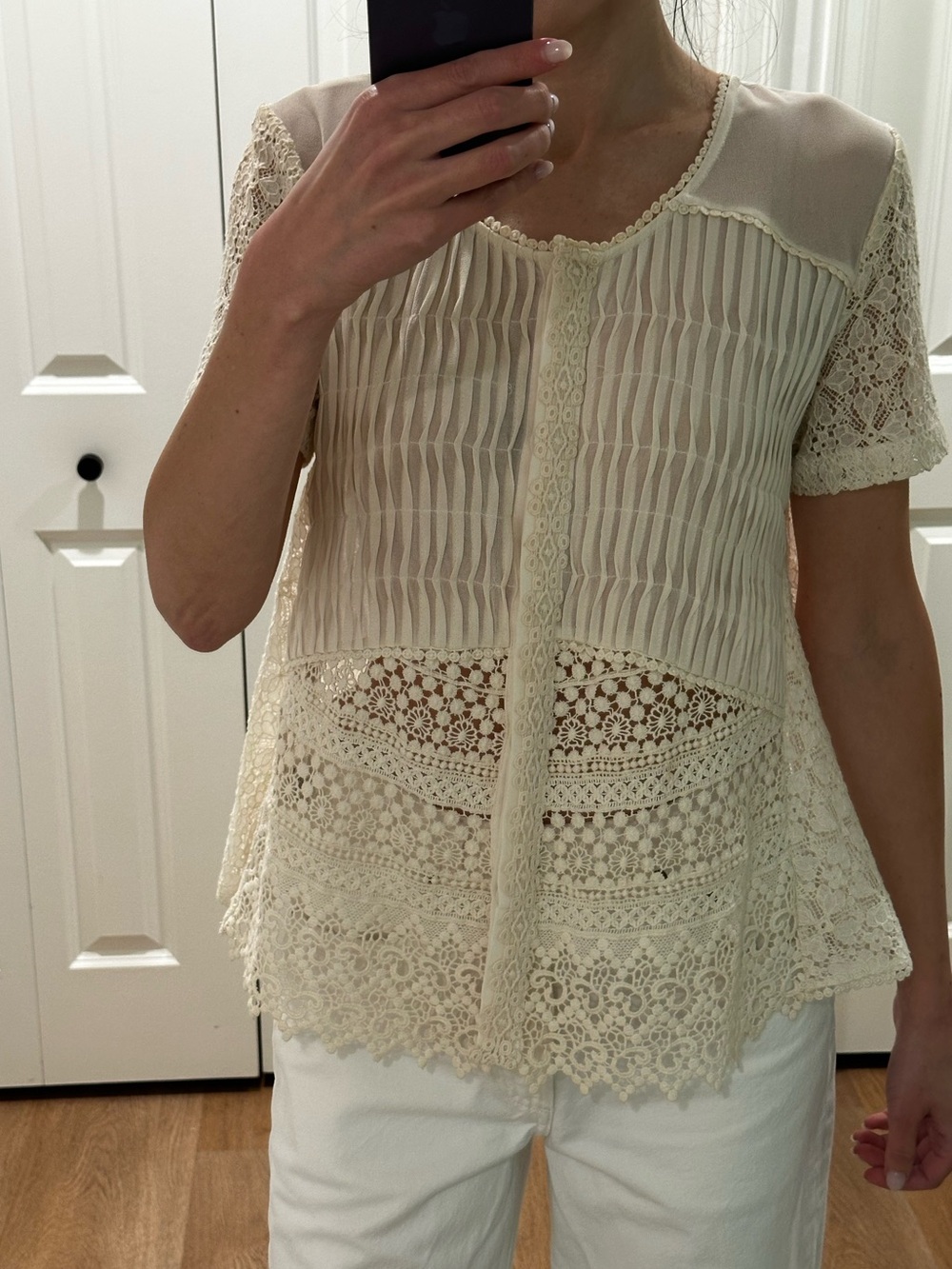 Vintage 2000s lace top